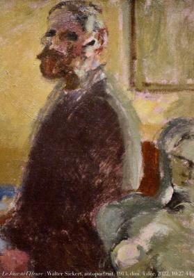photographie “Le Jour ni l‘Heure 0743 : Walter Sickert, 1860-1942, Self-Portrait : The Bust of Tom Sayers [boxeur, 1826-1865], 1913, dét., Ashmolean Museum, Oxford, Paris, Petit Palais, exp. Sickert, dimanche 4 décembre 2022, 10:27:44” par Renaud Camus — www.renaud-camus.net — Sickert, Walter Sickert, Self-Portrait, Self-Portrait : The Bust of Tom Sayers, Tom Sayers, boxer, boxeur, autoportrait, autoritratto, selbstbildnis
