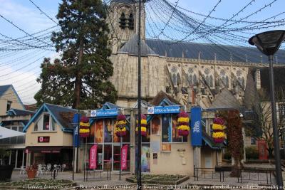 photographie “« Arrêtez le massacre ! » 3701 : Bourges, Cher, affreux Office de Tourisme, gâchant l’une des plus belles vues sur la cathédrale, mercredi 8 novembre 2017, 14:14:01” par Renaud Camus — www.renaud-camus.net — « Arrêtez le massacre ! », massacre, vandales, vandalisme, Au pays des Vandales, Bourges, Office de Tourisme, Office du Tourisme, Office de Tourisme de Bourges, Cher, région Centre, cathédale, cathedral, vandalism, 8 novembre 2017