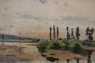 photographie “Le Jour ni l’Heure : Eugène-François Deshays, 1862-1939, Paysage avec une rivière (ou un oued ?), c. 1900 (?), en vente à Lectoure, Gers, Gascogne, mardi 10 octobre 2023, 17:00:57” par Renaud Camus — www.renaud-camus.net — Deshays, Eugène-François Deshays, paysage, rivière, fleuve, oued, France, Algérie, paysage d’Algérie, Lectoure, à vendre