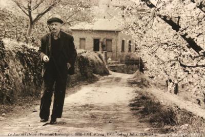 photographie “Le Jour ni l’Heure 6194 : Pinchus Krémègne, 1890-1981, à Céret, 1963, par Robert Julia, 1920-2003, musée d’Art moderne, Céret, dans le Vallespir, samedi 11 mai 2024, 16:04:54” par Renaud Camus — www.renaud-camus.net — Krémègne, Pinchus Krémègne, Pinkus Krémègne, Céret, Robert Julia, photographe, Vallespir, peintre, Pyrénées-Orientales