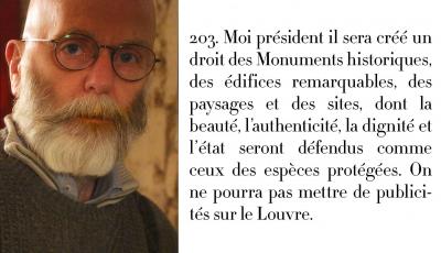 photographie “203. Droit à la dignité pour les monuments” par Renaud Camus — www.renaud-camus.net — Moi président, propositions, non-campagne, non-candidature, droit, dignité, monuments, publicité, façades, arrêtez le massacre