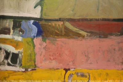 photographie “Le Jour ni l’Heure 5949 : Richard Diebenkorn, 1922-1993, Berkeley #47, 1955, Paris, Grand Palais, exp. coll. Fisher, vendredi 15 mai 2015, 17:41:32” par Renaud Camus — www.renaud-camus.net — Diebenkorn, Richard Diebenkorn Berkeley , #47, Fisher, collection Fisher, Camus, Renaud Camus, Paris, San Francisco, Grand Palais, exposition, 15 mai 2015