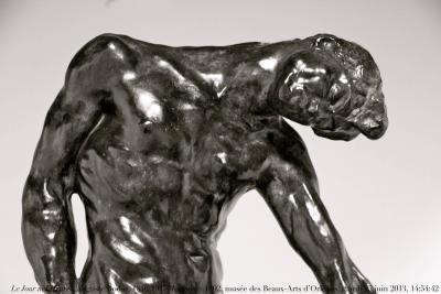 photographie “Le Jour ni l’Heure 6639 : Auguste Rodin, 1840-1917, L’Ombre, 1902, musée des Beaux-Arts d’Orléans, Loiret, mardi 25 juin 2013, 14:54:42” par Renaud Camus — www.renaud-camus.net — sculpture, statue, shadow, umbra