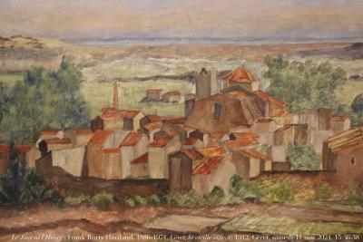 photographie “Le Jour ni l\'Heure 6115 : Frank Burty Haviland, 1886-1971, Céret, la vieille ville, c. 1912, musée d’Art moderne, Céret, Vallespir, samedi 11 mai 2024, 15:36:38” par Renaud Camus — www.renaud-camus.net — Céret, Céret la vieille ville, Haviland, Frank Bury Haviland, peintre, painter, église, Vallespir, musée, musée d’Art moderne, Pyrénées-Orientales, Roussillon, Catalogne, Capucins, Les Capucins, tableau