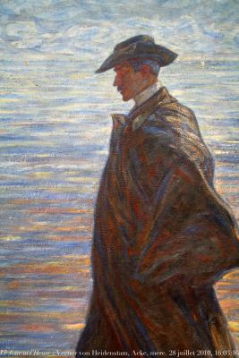 photographie “Le Jour ni l\'Heure 0022 : portrait, 1903 (?), de l\'écrivain & poète Verner von Heidenstam, 1859-1940, par Johan Axel Gustaf Acke, 1859-1924, Musée National, Stockholm, mercredi 28 juillet 2010, 16:03:16” par Renaud Camus — www.renaud-camus.net — writer, littérature, literature, roman, novel, Les Carolins, prix Nobel, Ovralid, peinture, painting, peintre, painter, Suède, Sverige, Sweden