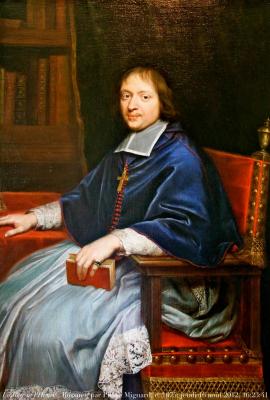 photographie “Le Jour ni l’Heure 8197 : portrait, c. 1675, de Jacques-Bénigne Bossuet, 1627-1704, évêque de Condom, plus tard de Meaux, par Pierre Mignard, 1612-1695, musée Bossuet, Meaux, Seine-&-Marne, jeudi 16 août 2012, 16:23:41” par Renaud Camus — www.renaud-camus.net — portrait, évâque, evêque, orateur, écrivain, writer, pr^écheur, Louis XIV, éloquence sacrée, littérature, literature, aigle de Meaux